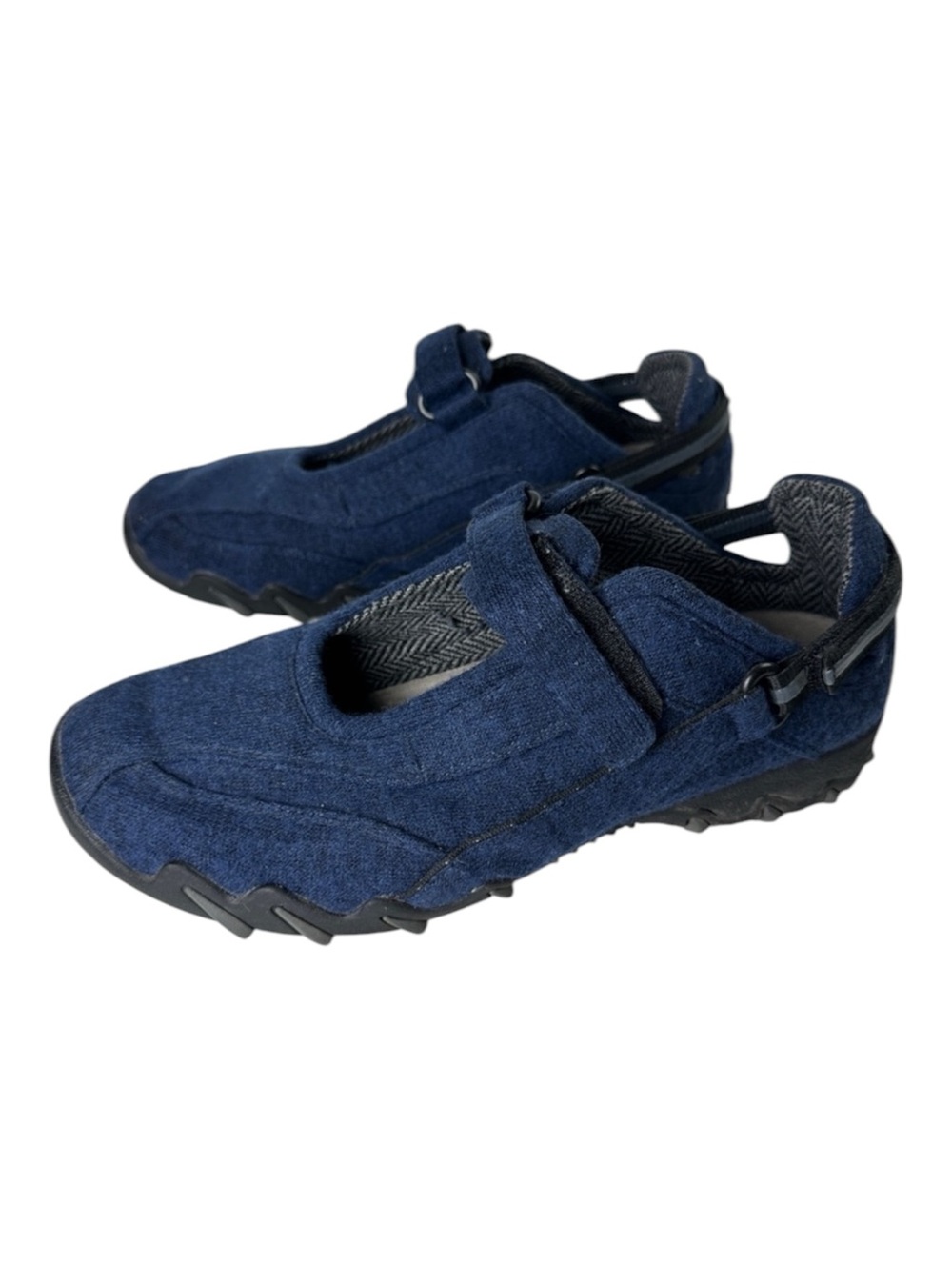 Allrounder Mephisto Niro Hiking Casual Mary Jane Blue Sneaker In Size 8